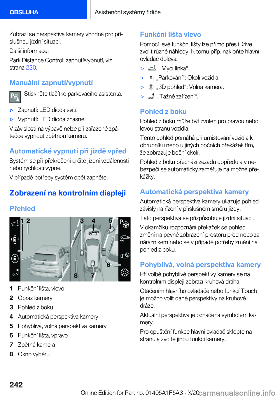 BMW X3 M 2021  Návod na použití (in Czech) �Z�o�b�r�a�z�