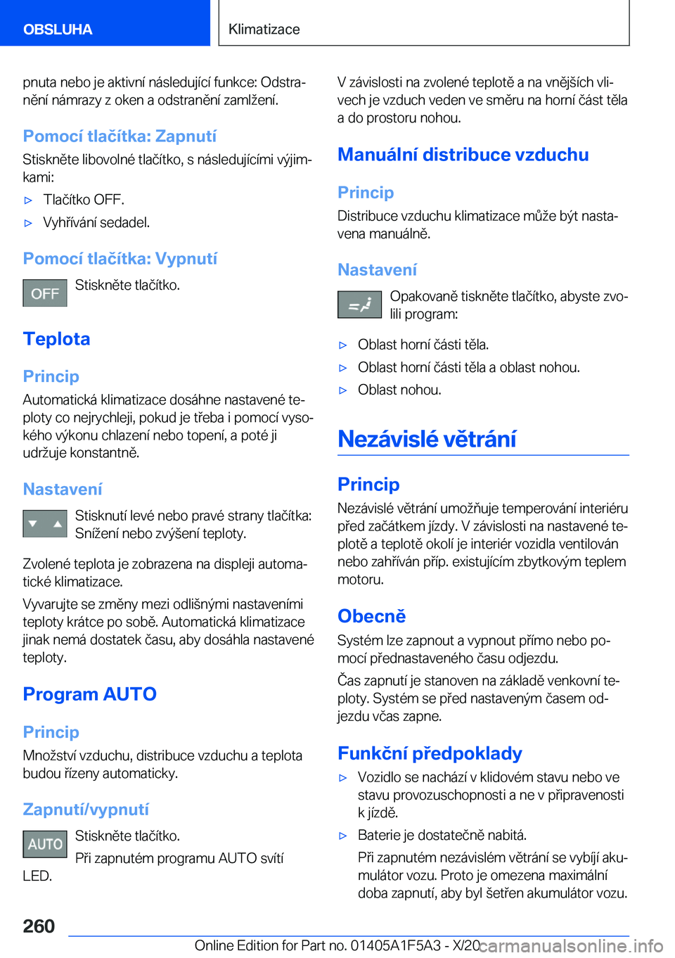 BMW X3 M 2021  Návod na použití (in Czech) �p�n�u�t�a��n�e�b�o��j�e��a�k�t�i�v�n�