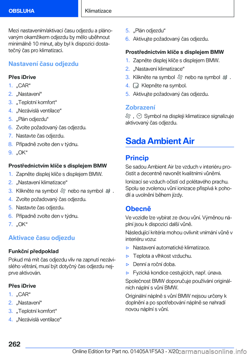 BMW X3 M 2021  Návod na použití (in Czech) �M�e�z�i��n�a�s�t�a�v�e�n�