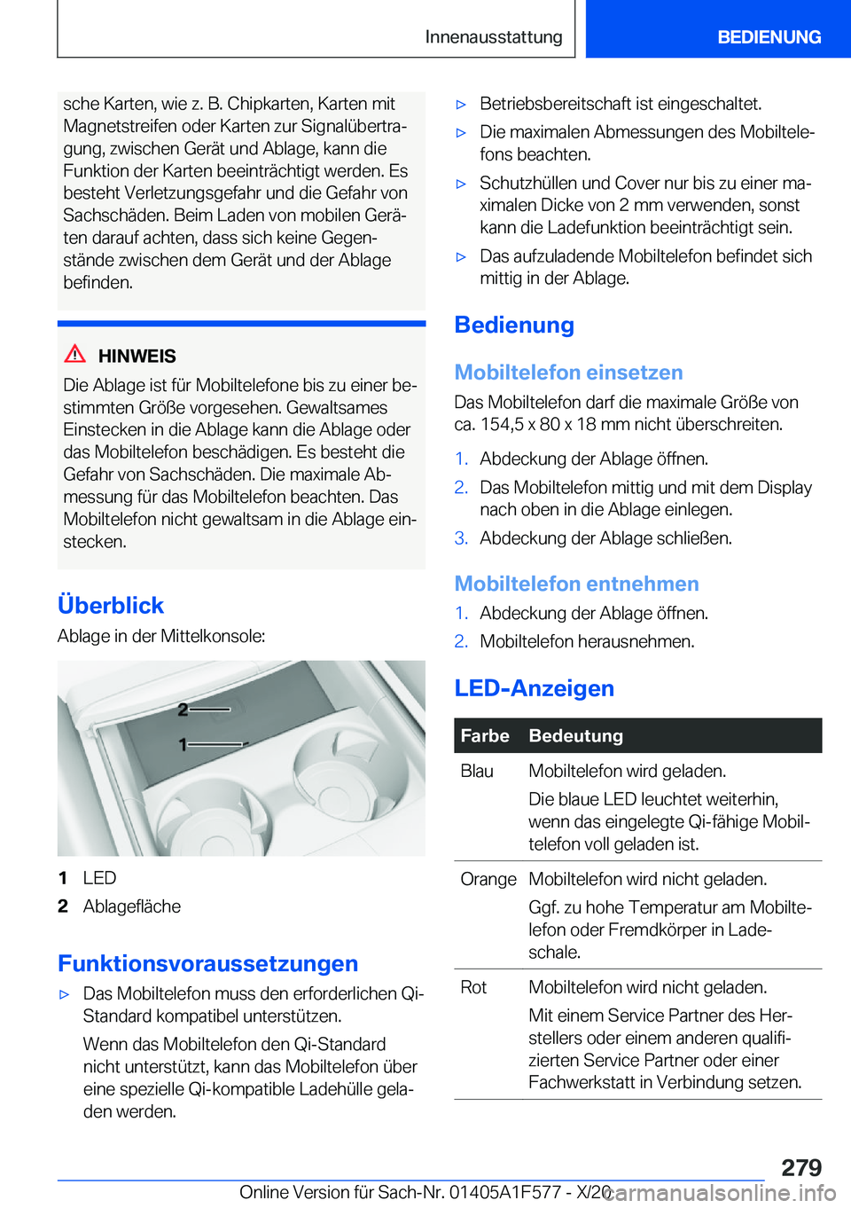 BMW X3 M 2021  Betriebsanleitungen (in German) �s�c�h�e��K�a�r�t�e�n�,��w�i�e��z�.��B�.��C�h�i�p�k�a�r�t�e�n�,��K�a�r�t�e�n��m�i�t�M�a�g�n�e�t�s�t�r�e�i�f�e�n��o�d�e�r��K�a�r�t�e�n��z�u�r��S�i�g�n�a�l�