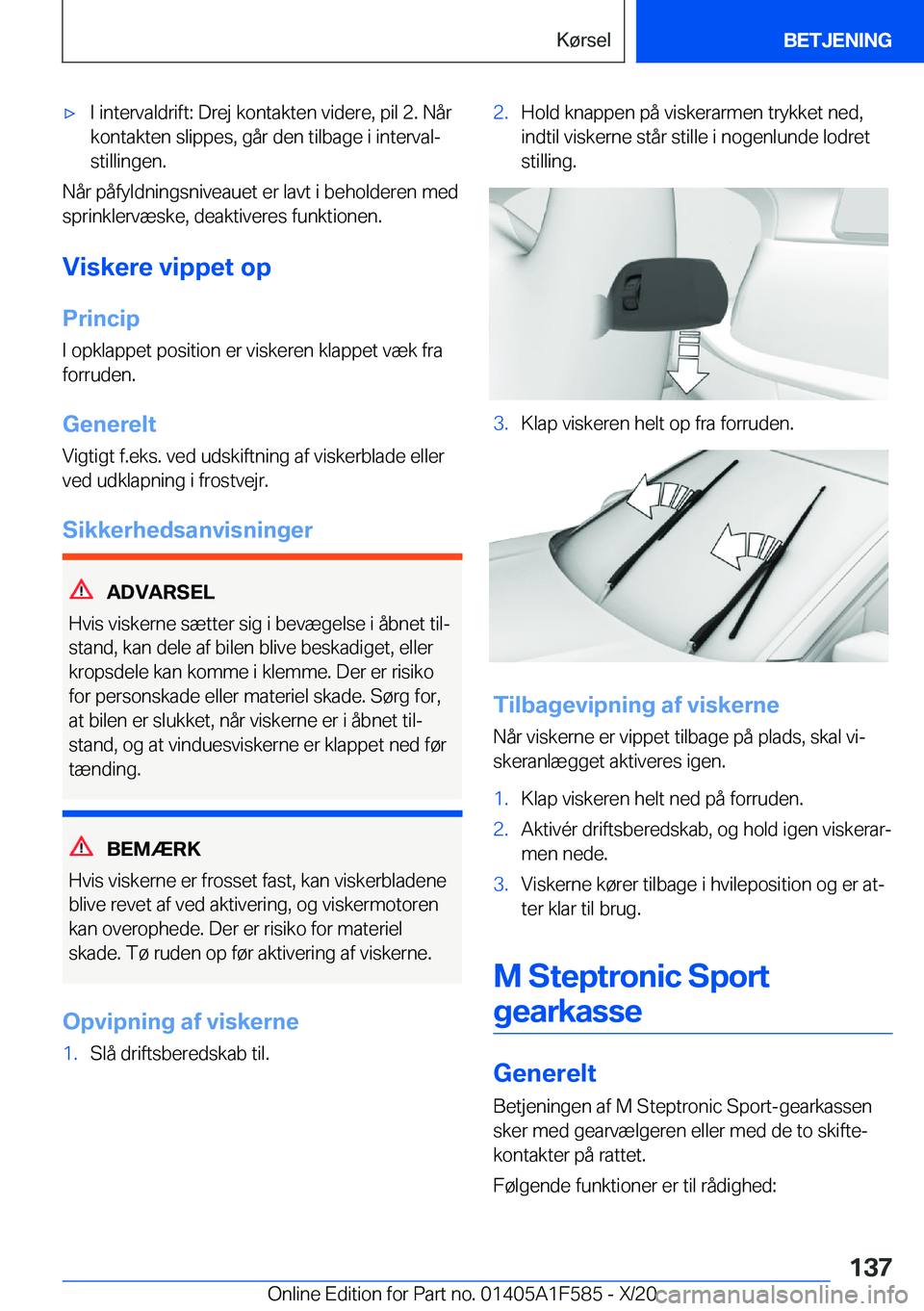 BMW X3 M 2021  InstruktionsbØger (in Danish) 'x�I��i�n�t�e�r�v�a�l�d�r�i�f�t�:��D�r�e�j��k�o�n�t�a�k�t�e�n��v�i�d�e�r�e�,��p�i�l��2�.��N�å�r
�k�o�n�t�a�k�t�e�n��s�l�i�p�p�e�s�,��g�å�r��d�e�n��t�i�l�b�a�g�e��i��i�n�t�e�r�v�a�l
