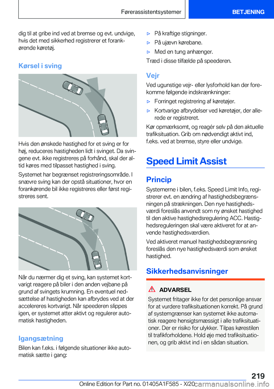 BMW X3 M 2021  InstruktionsbØger (in Danish) �d�i�g��t�i�l��a�t��g�r�i�b�e��i�n�d��v�e�d��a�t��b�r�e�m�s�e��o�g��e�v�t�.��u�n�d�v�i�g�e�,
�h�v�i�s��d�e�t��m�e�d��s�i�k�k�e�r�h�e�d��r�e�g�i�s�t�r�e�r�e�r��e�t��f�o�r�a�n�kj
�