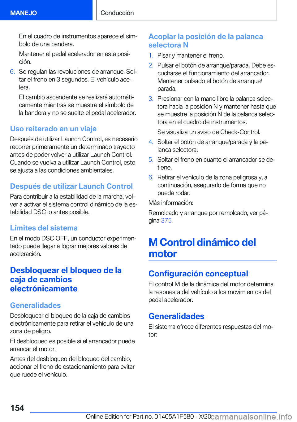 BMW X3 M 2021  Manuales de Empleo (in Spanish) �E�n��e�l��c�u�a�d�r�o��d�e��i�n�s�t�r�u�m�e�n�t�o�s��a�p�a�r�e�c�e��e�l��s�