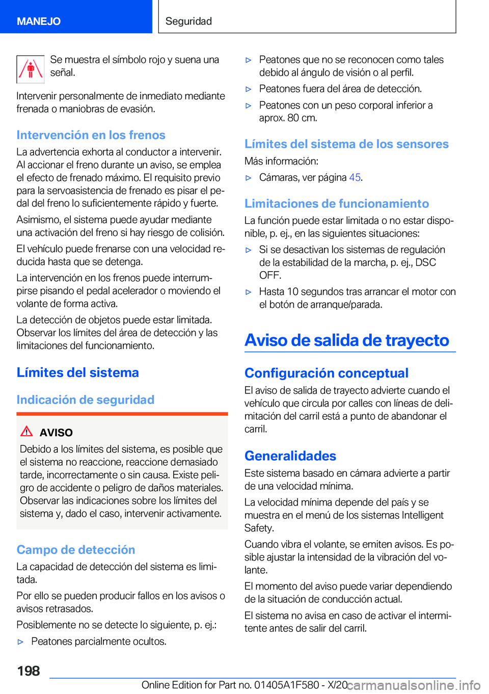 BMW X3 M 2021  Manuales de Empleo (in Spanish) �S�e��m�u�e�s�t�r�a��e�l��s�