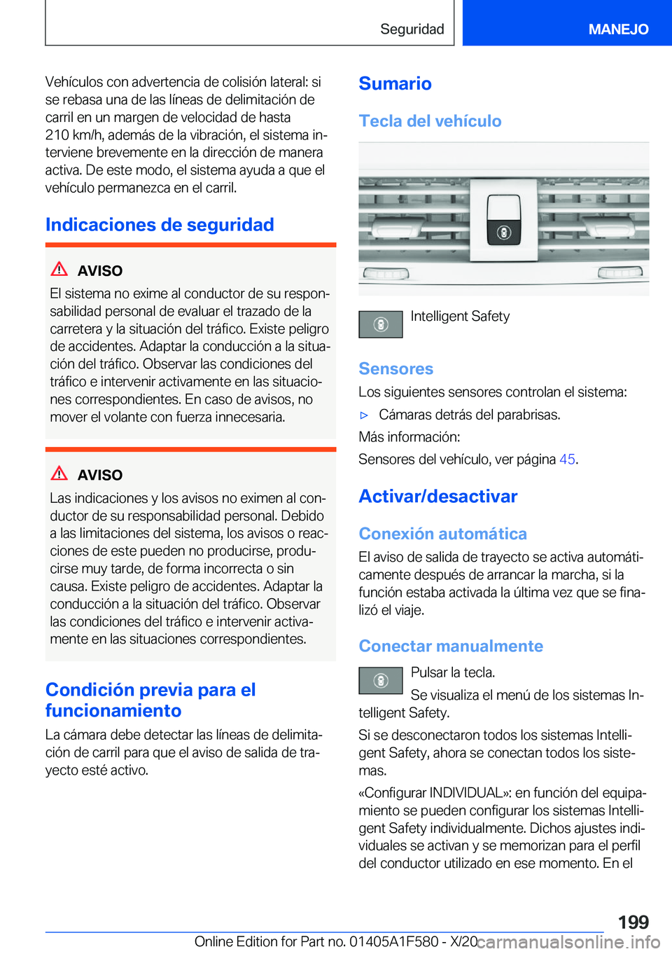 BMW X3 M 2021  Manuales de Empleo (in Spanish) �V�e�h�