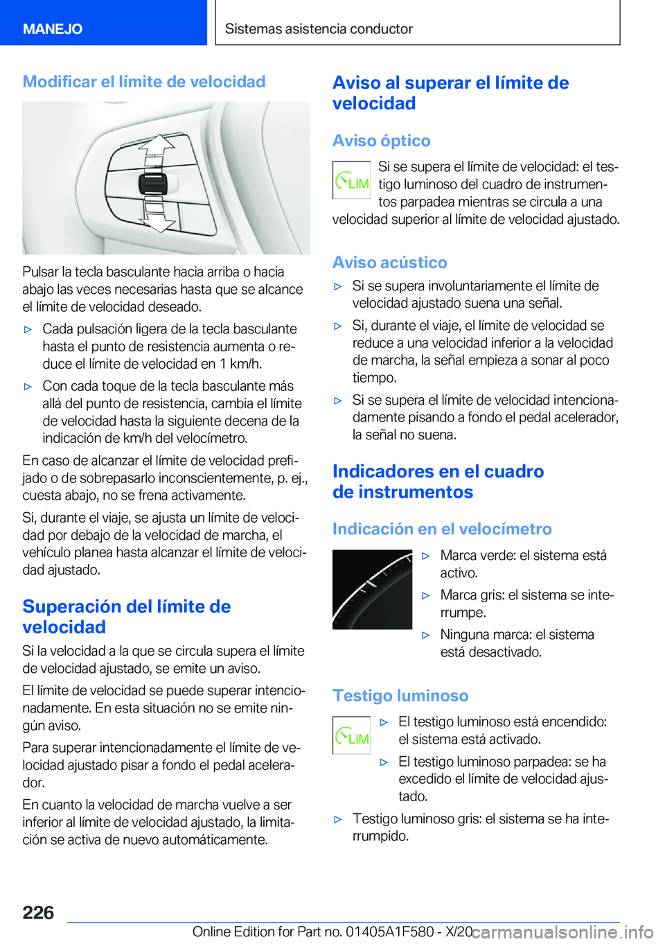 BMW X3 M 2021  Manuales de Empleo (in Spanish) �M�o�d�i�f�i�c�a�r��e�l��l�
