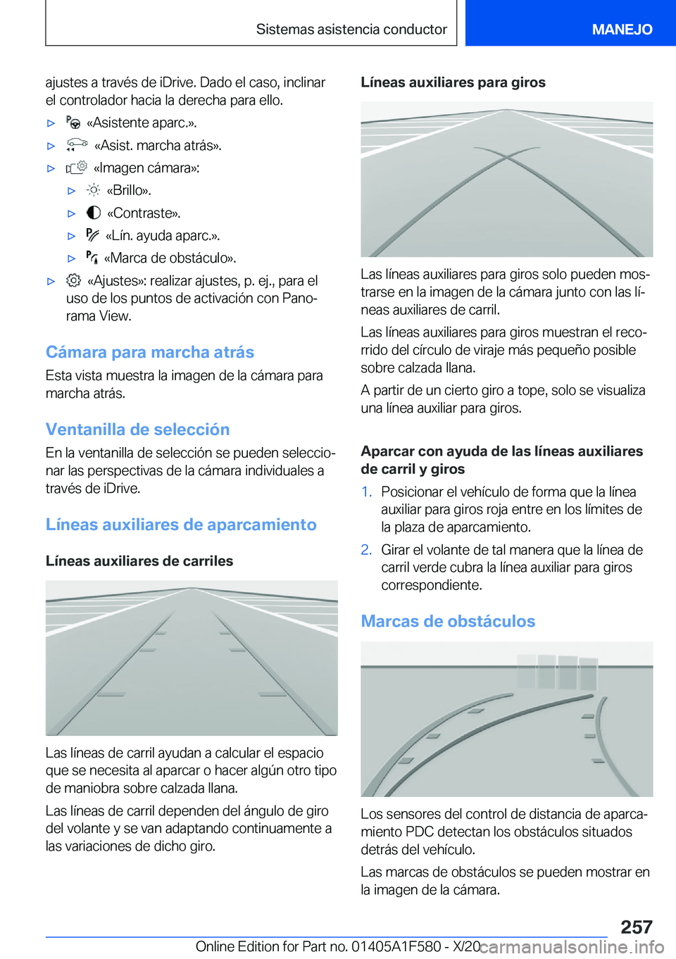 BMW X3 M 2021  Manuales de Empleo (in Spanish) �a�j�u�s�t�e�s��a��t�r�a�v�
