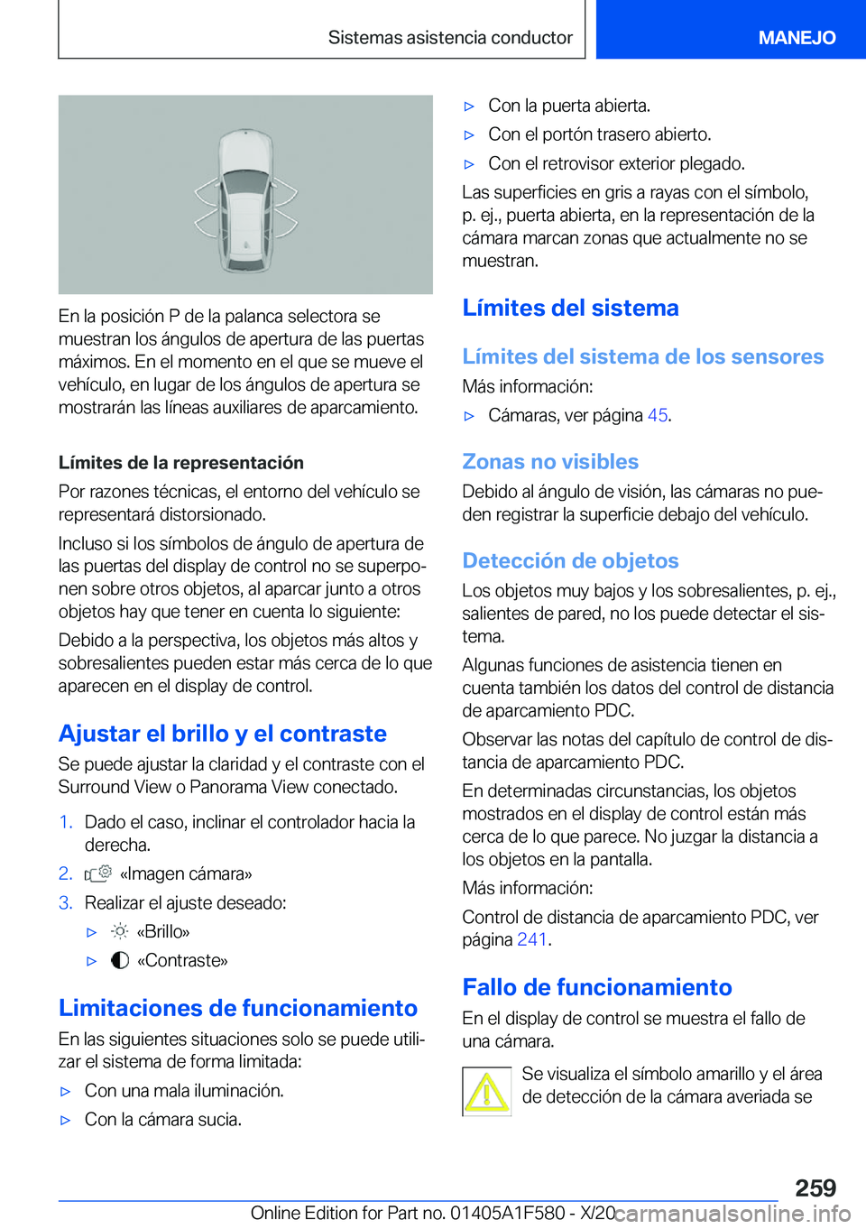 BMW X3 M 2021  Manuales de Empleo (in Spanish) �E�n��l�a��p�o�s�i�c�i�