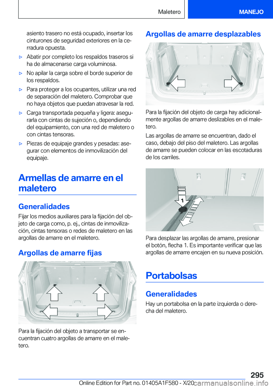 BMW X3 M 2021  Manuales de Empleo (in Spanish) �a�s�i�e�n�t�o��t�r�a�s�e�r�o��n�o��e�s�t�