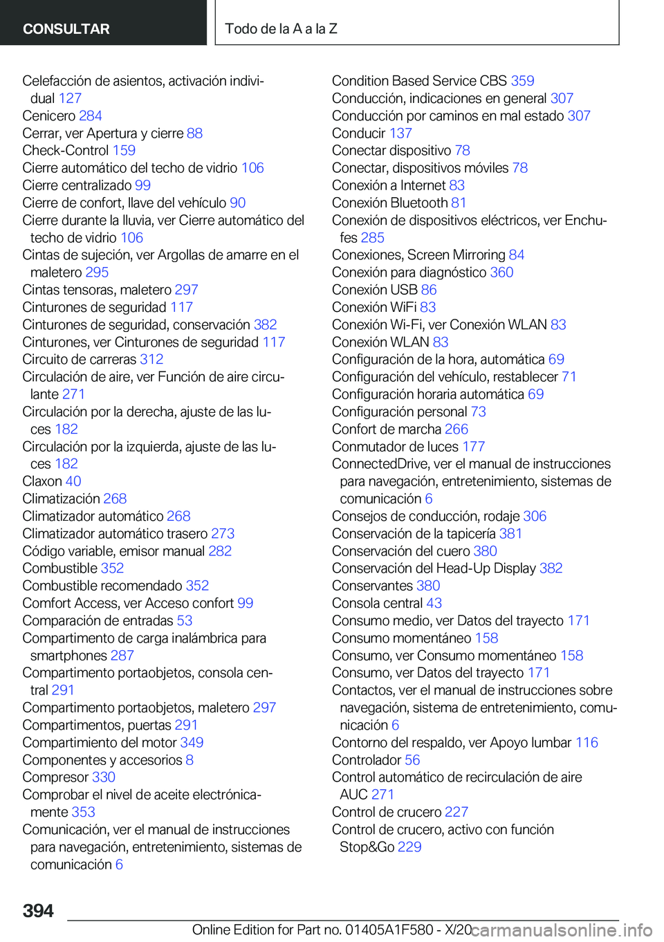 BMW X3 M 2021  Manuales de Empleo (in Spanish) �C�e�l�e�f�a�c�c�i�