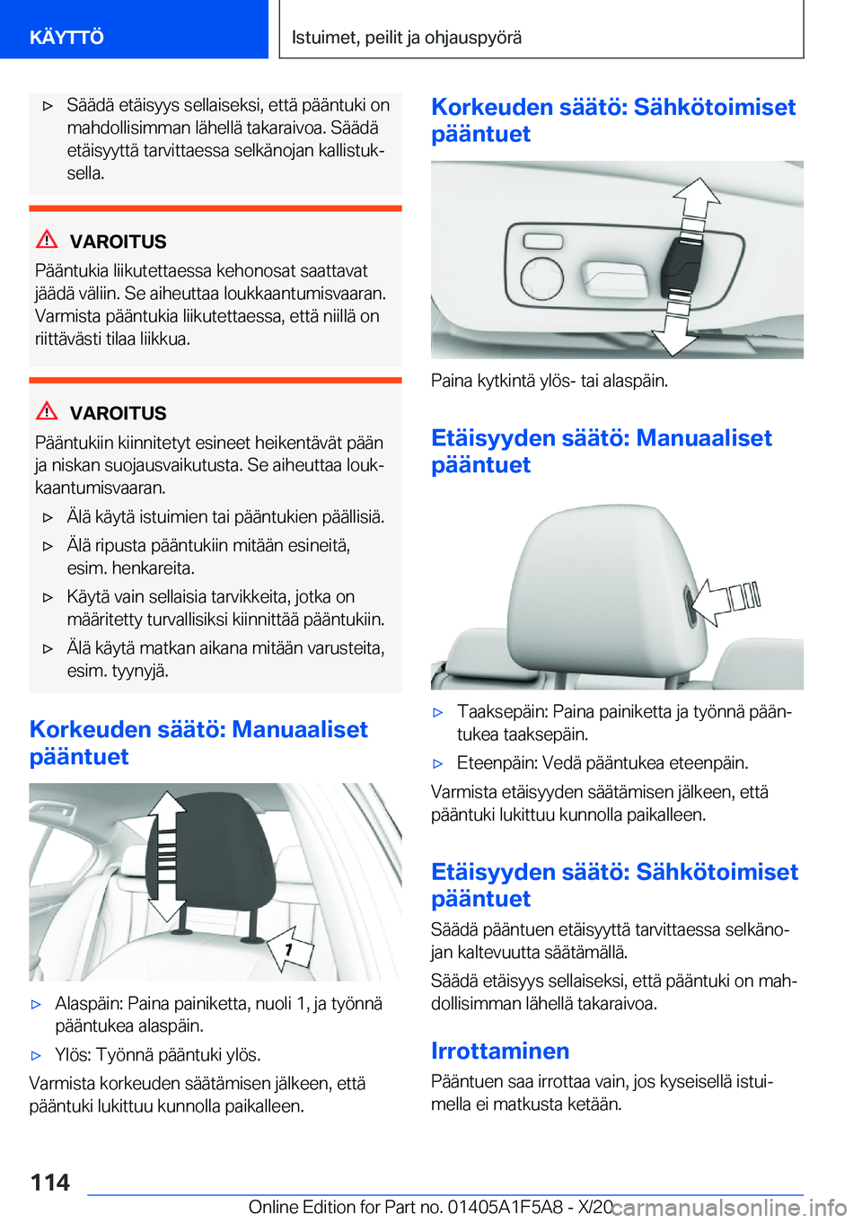 BMW X3 M 2021  Omistajan Käsikirja (in Finnish) 'x�S�