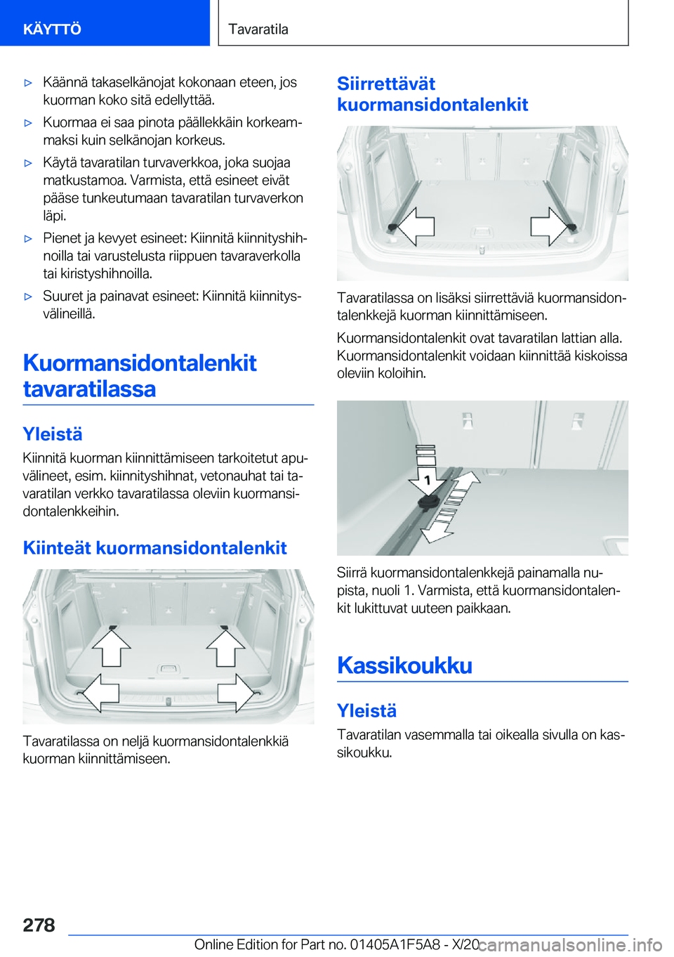 BMW X3 M 2021  Omistajan Käsikirja (in Finnish) 'x�K�