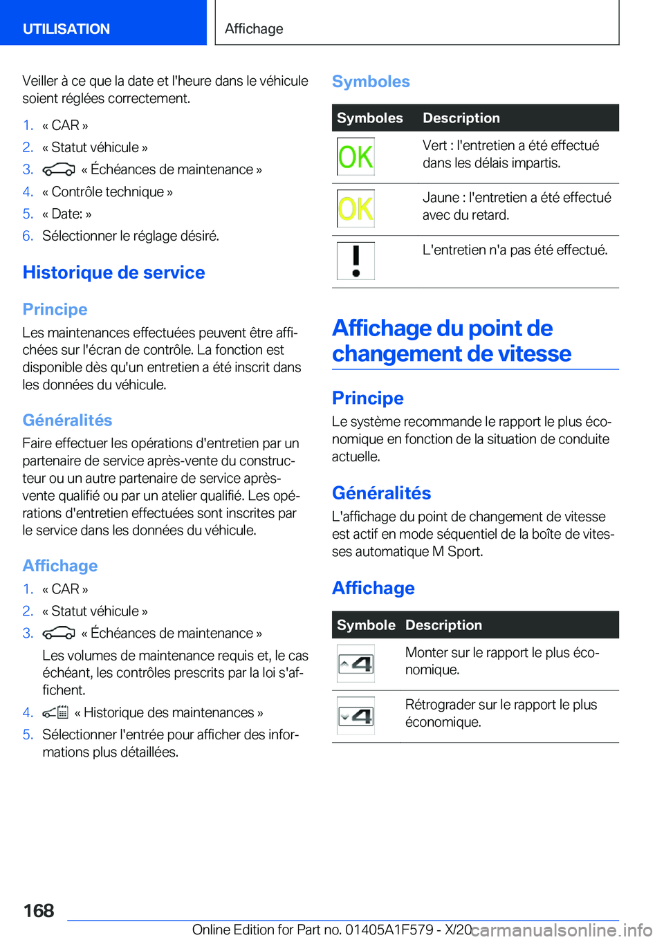 BMW X3 M 2021  Notices Demploi (in French) �V�e�i�l�l�e�r��