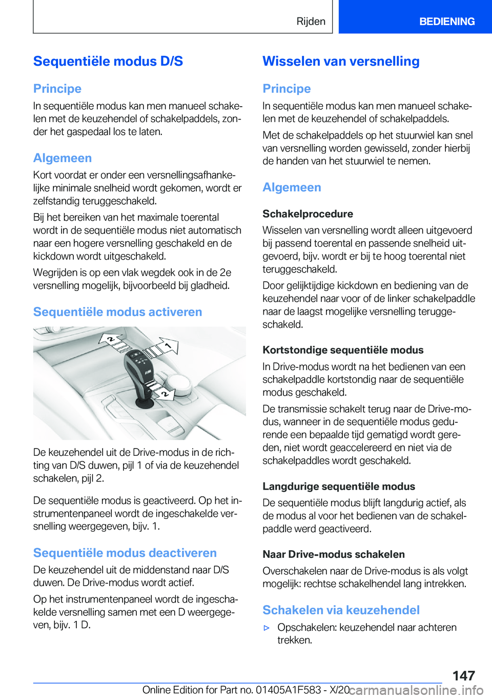 BMW X3 M 2021  Instructieboekjes (in Dutch) �S�e�q�u�e�n�t�i�