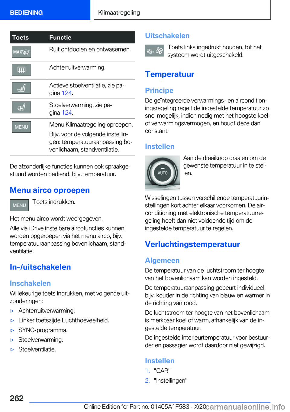 BMW X3 M 2021  Instructieboekjes (in Dutch) �T�o�e�t�s�F�u�n�c�t�i�e�R�u�i�t��o�n�t�d�o�o�i�e�n��e�n��o�n�t�w�a�s�e�m�e�n�.�A�c�h�t�e�r�r�u�i�t�v�e�r�w�a�r�m�i�n�g�.�A�c�t�i�e�v�e��s�t�o�e�l�v�e�n�t�i�l�a�t�i�e�,��z�i�e��p�aj
�g�i�n�a� 