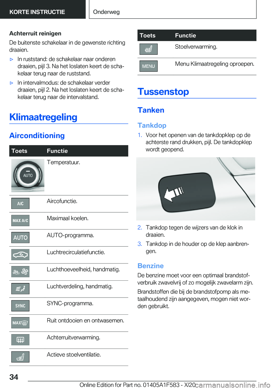 BMW X3 M 2021  Instructieboekjes (in Dutch) �A�c�h�t�e�r�r�u�i�t��r�e�i�n�i�g�e�n
�D�e��b�u�i�t�e�n�s�t�e��s�c�h�a�k�e�l�a�a�r��i�n��d�e��g�e�w�e�n�s�t�e��r�i�c�h�t�i�n�g
�d�r�a�a�i�e�n�.'x�I�n��r�u�s�t�s�t�a�n�d�:��d�e��s�c�h�a�k