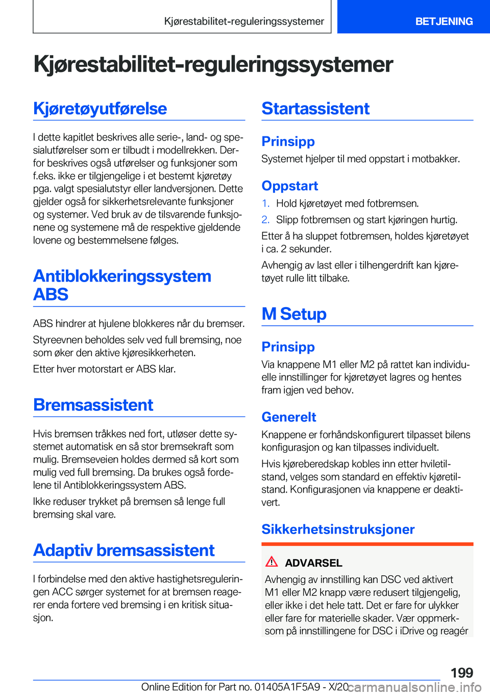 BMW X3 M 2021  InstruksjonsbØker (in Norwegian) �K�j�