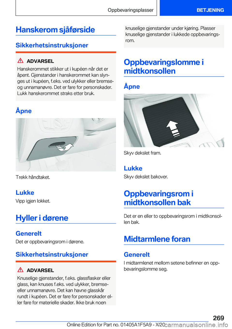 BMW X3 M 2021  InstruksjonsbØker (in Norwegian) �H�a�n�s�k�e�r�o�m��s�j�å�f�