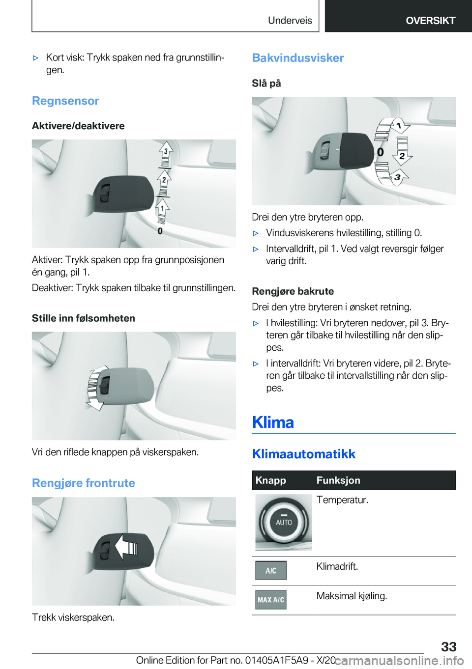 BMW X3 M 2021  InstruksjonsbØker (in Norwegian) 'x�K�o�r�t��v�i�s�k�:��T�r�y�k�k��s�p�a�k�e�n��n�e�d��f�r�a��g�r�u�n�n�s�t�i�l�l�i�nj�g�e�n�.
�R�e�g�n�s�e�n�s�o�r
�A�k�t�i�v�e�r�e�/�d�e�a�k�t�i�v�e�r�e
�A�k�t�i�v�e�r�:��T�r�y�k�k��s�p�