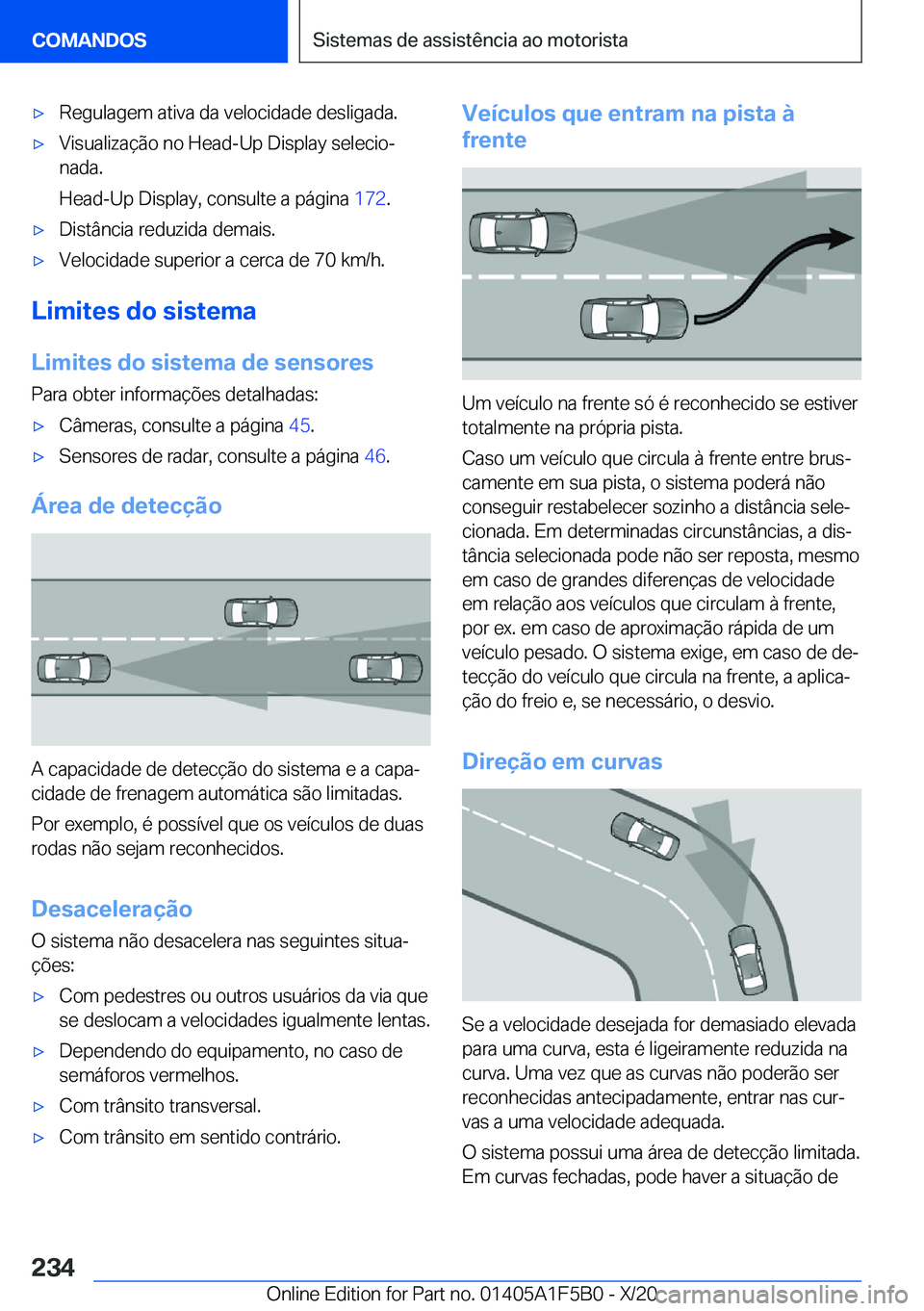 BMW X3 M 2021  Manual do condutor (in Portuguese) 'x�R�e�g�u�l�a�g�e�m��a�t�i�v�a��d�a��v�e�l�o�c�i�d�a�d�e��d�e�s�l�i�g�a�d�a�.'x�V�i�s�u�a�l�i�z�a�