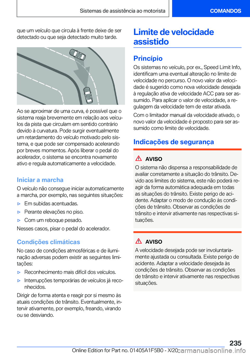 BMW X3 M 2021  Manual do condutor (in Portuguese) �q�u�e��u�m��v�e�