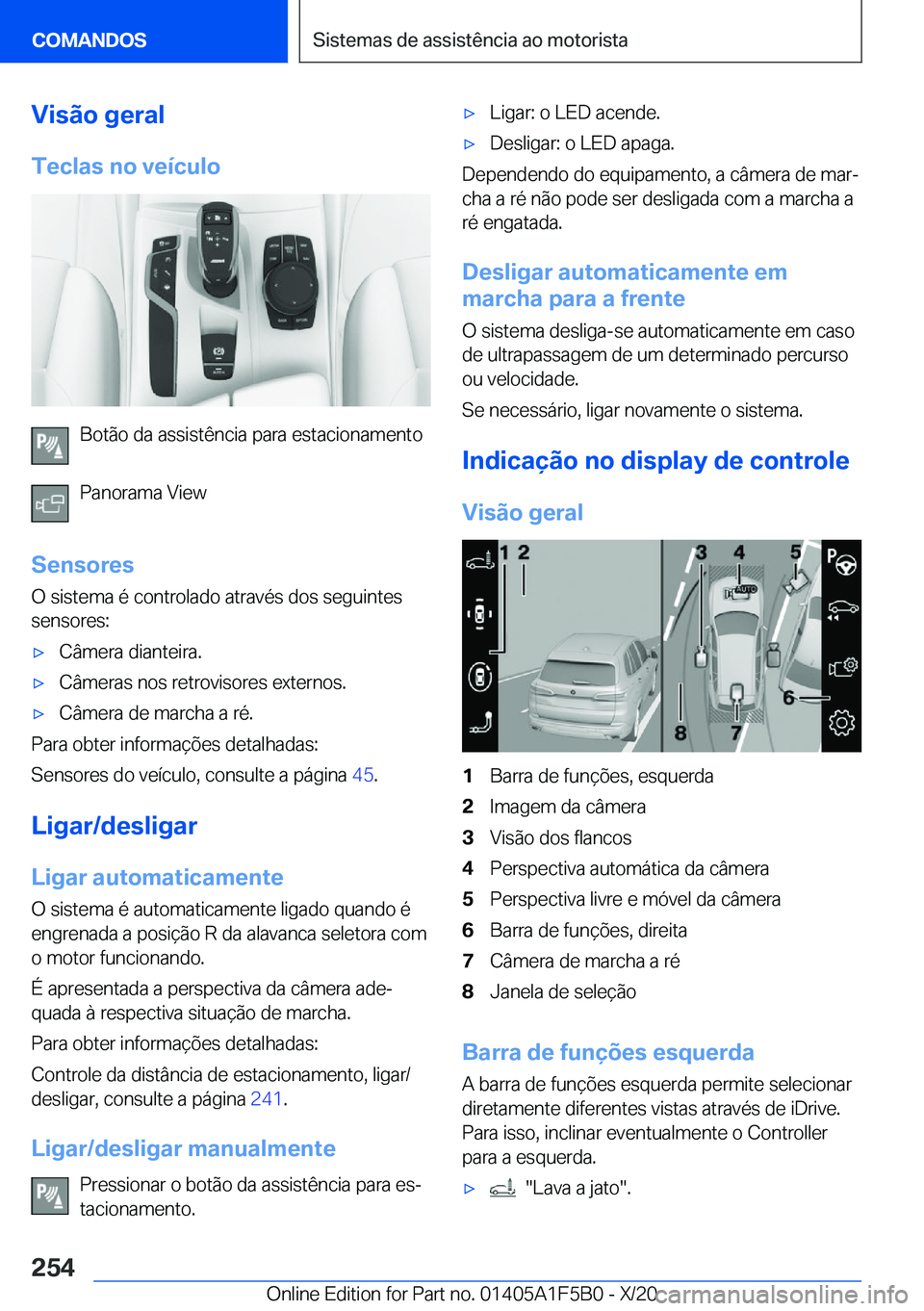 BMW X3 M 2021  Manual do condutor (in Portuguese) �V�i�s�ã�o��g�e�r�a�l
�T�e�c�l�a�s��n�o��v�e�