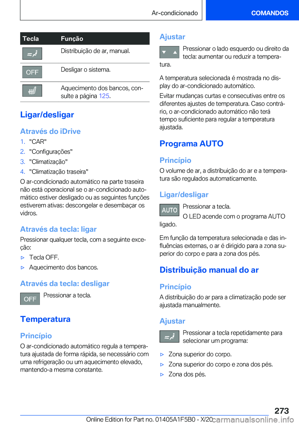 BMW X3 M 2021  Manual do condutor (in Portuguese) �T�e�c�l�a�F�u�n�