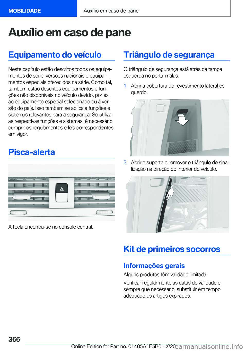 BMW X3 M 2021  Manual do condutor (in Portuguese) �A�u�x�