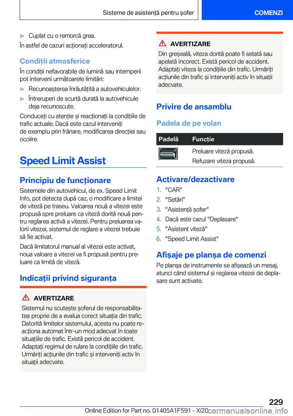 BMW X3 M 2021  Ghiduri De Utilizare (in Romanian) 'x�C�u�p�l�a�t��c�u��o��r�e�m�o�r�c�ă��g�r�e�a�.
�