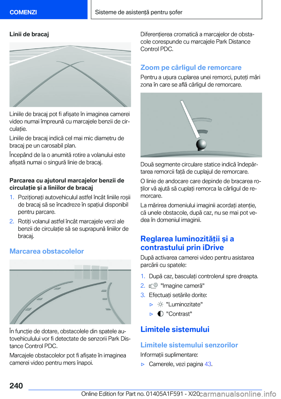 BMW X3 M 2021  Ghiduri De Utilizare (in Romanian) �L�i�n�i�i��d�e��b�r�a�c�a�j
�L�i�n�i�i�l�e��d�e��b�r�a�c�a�j��p�o�t��f�i��a�f�i&�a�t�e��