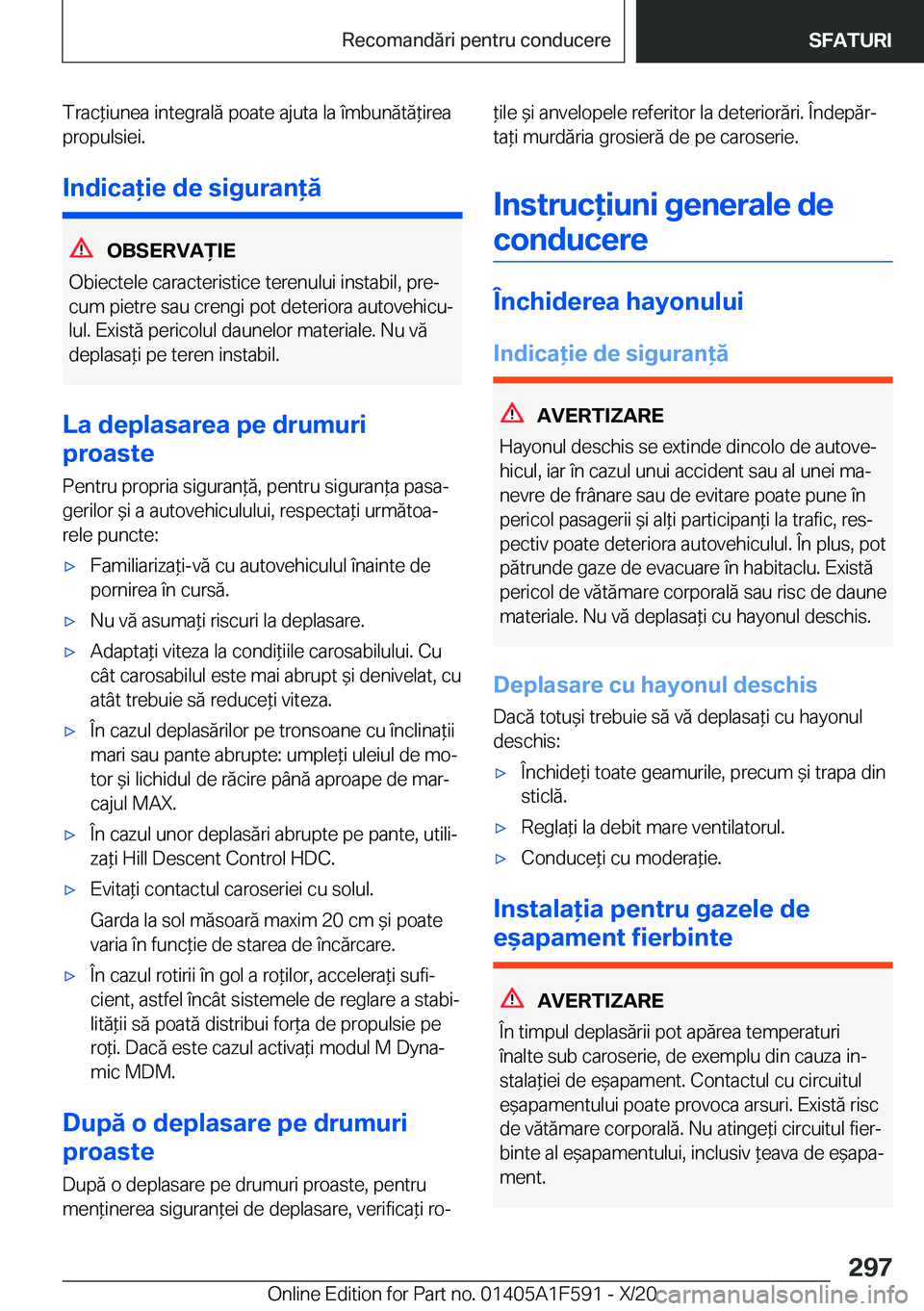BMW X3 M 2021  Ghiduri De Utilizare (in Romanian) �T�r�a�c*�i�u�n�e�a��i�n�t�e�g�r�a�l�ă��p�o�a�t�e��a�j�u�t�a��l�a��
