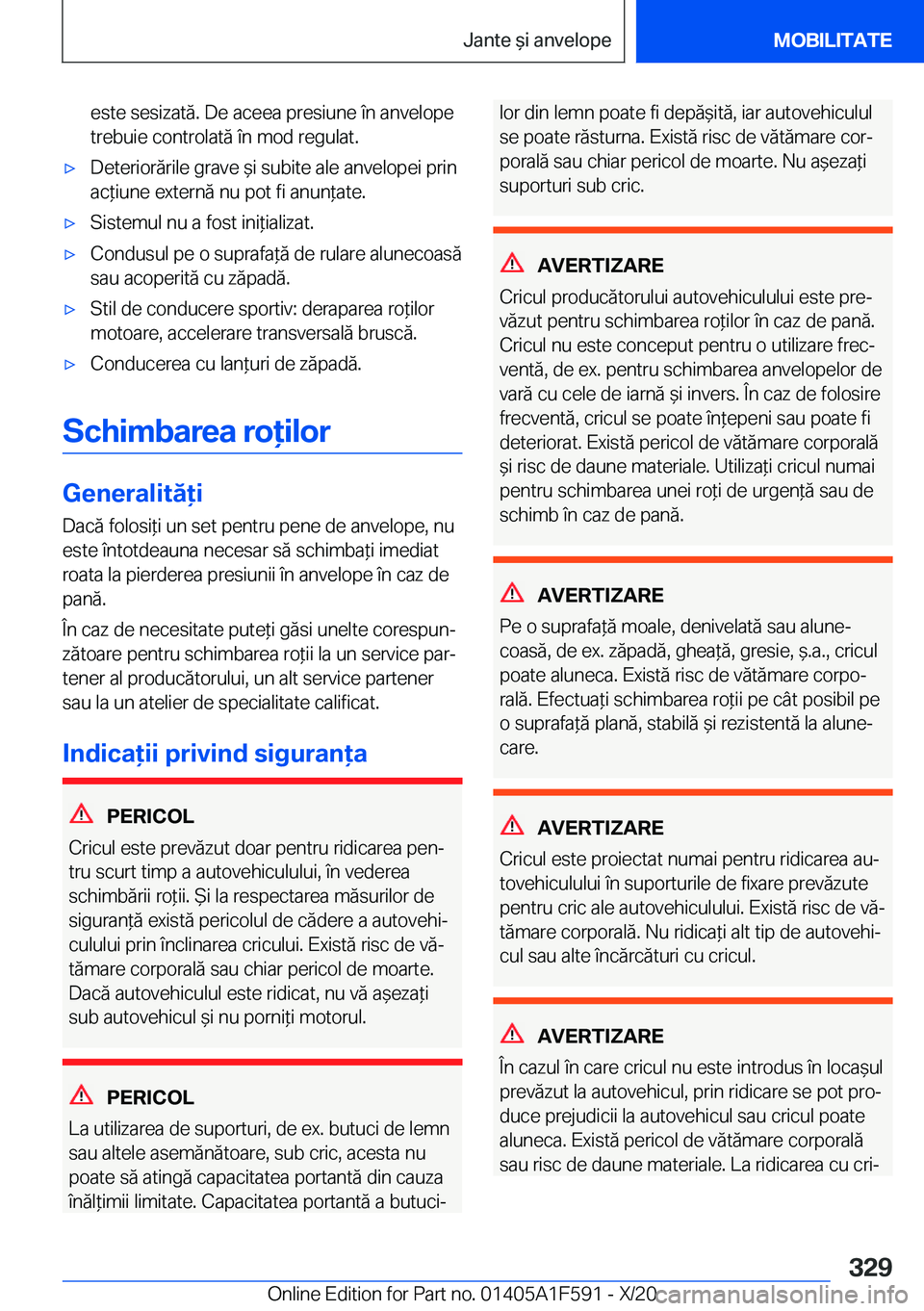 BMW X3 M 2021  Ghiduri De Utilizare (in Romanian) �e�s�t�e��s�e�s�i�z�a�t�ă�.��D�e��a�c�e�e�a��p�r�e�s�i�u�n�e��
