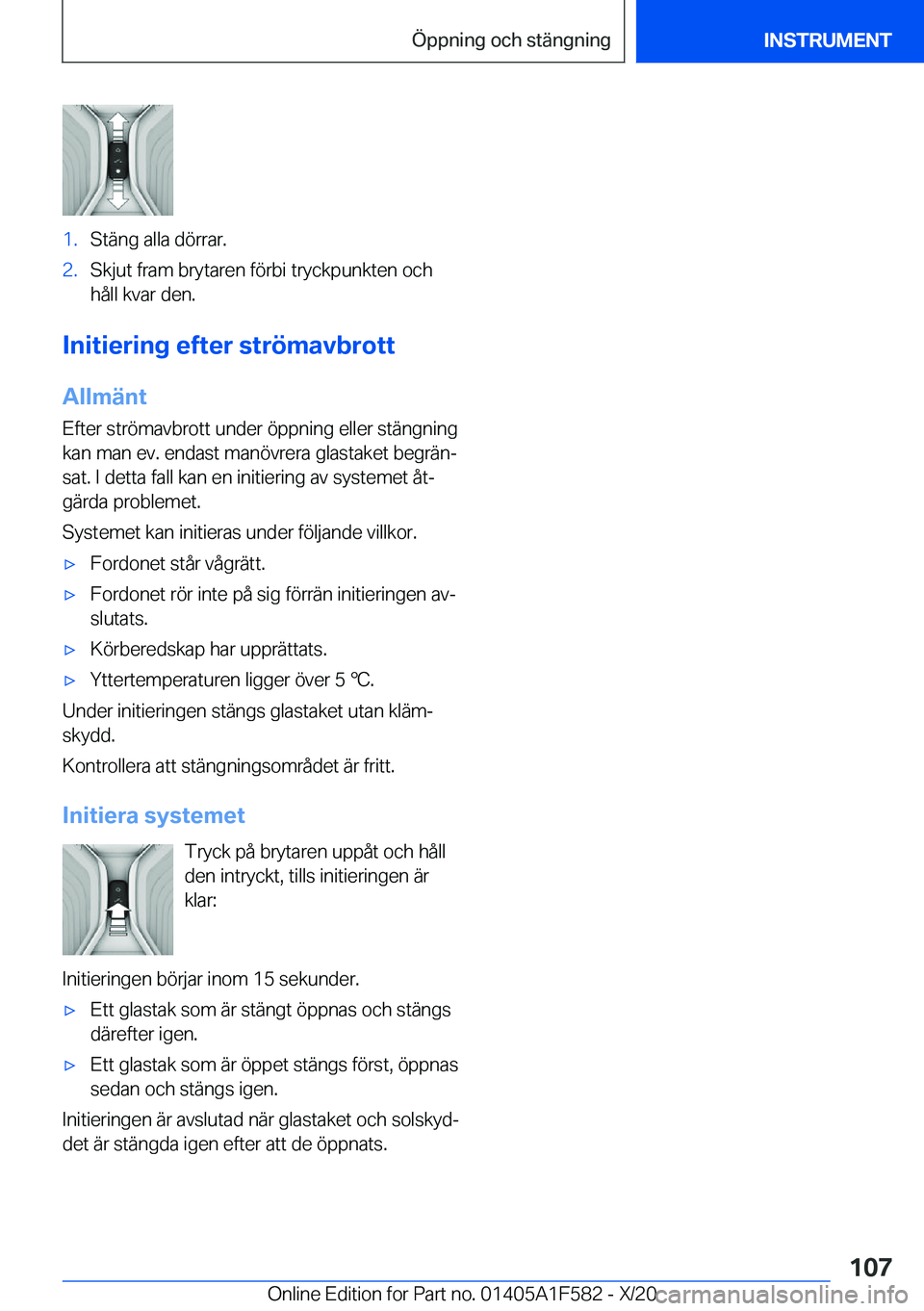BMW X3 M 2021  InstruktionsbÖcker (in Swedish) �1�.�S�t�ä�n�g��a�l�l�a��d�