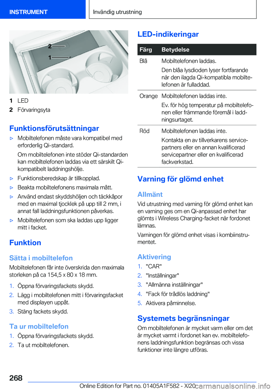 BMW X3 M 2021  InstruktionsbÖcker (in Swedish) �1�L�E�D�2�F�