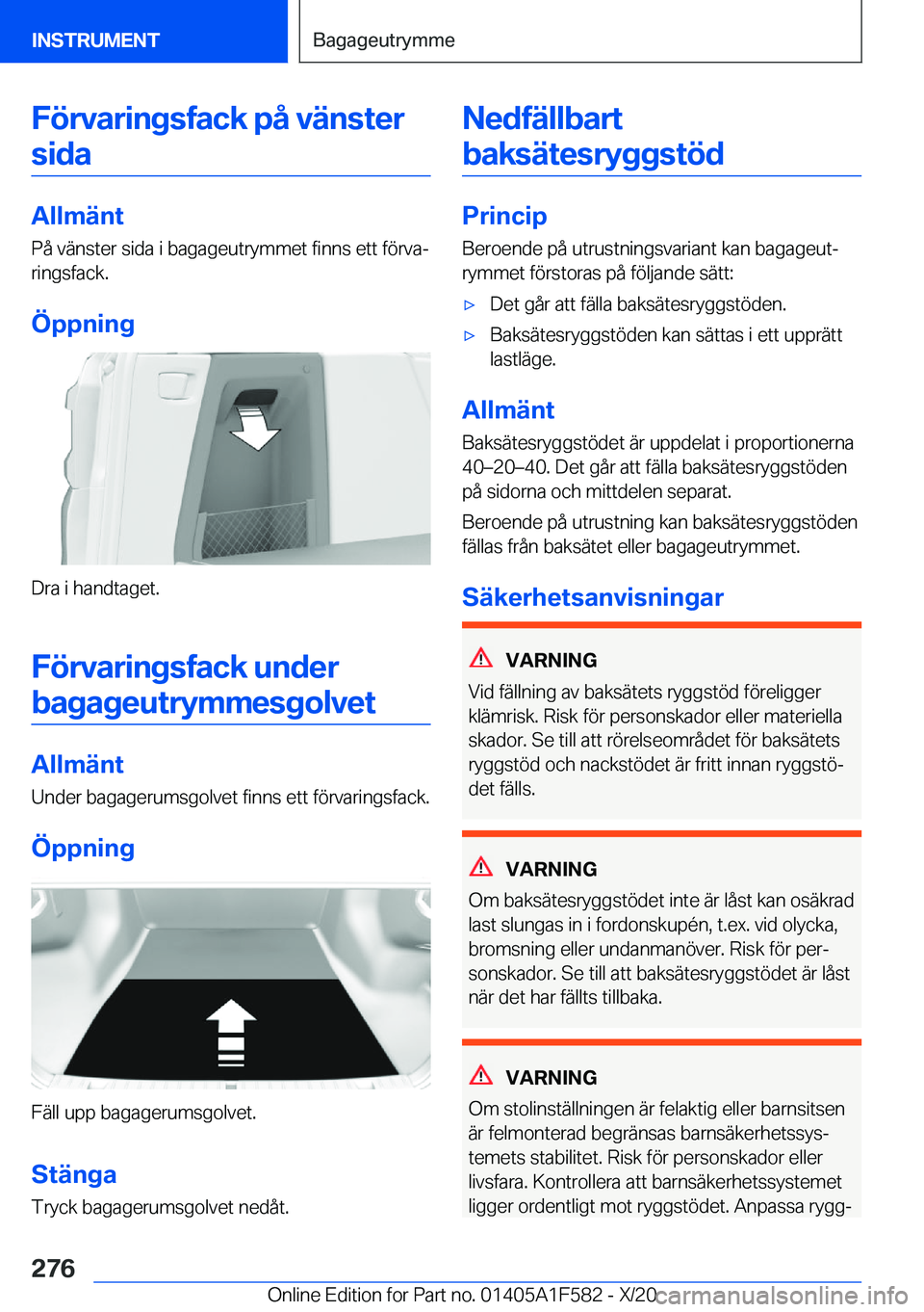 BMW X3 M 2021  InstruktionsbÖcker (in Swedish) �F�