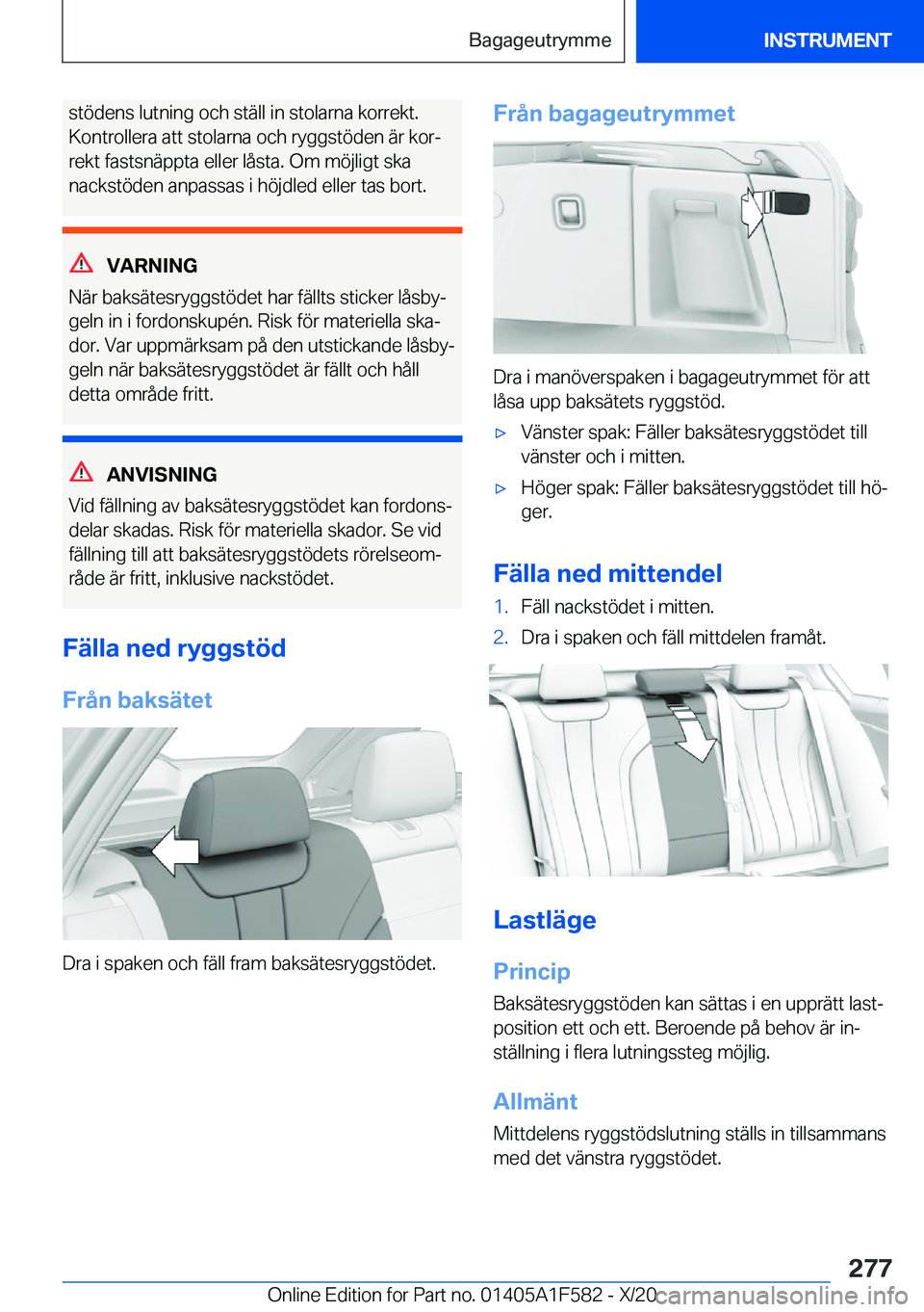 BMW X3 M 2021  InstruktionsbÖcker (in Swedish) �s�t�
