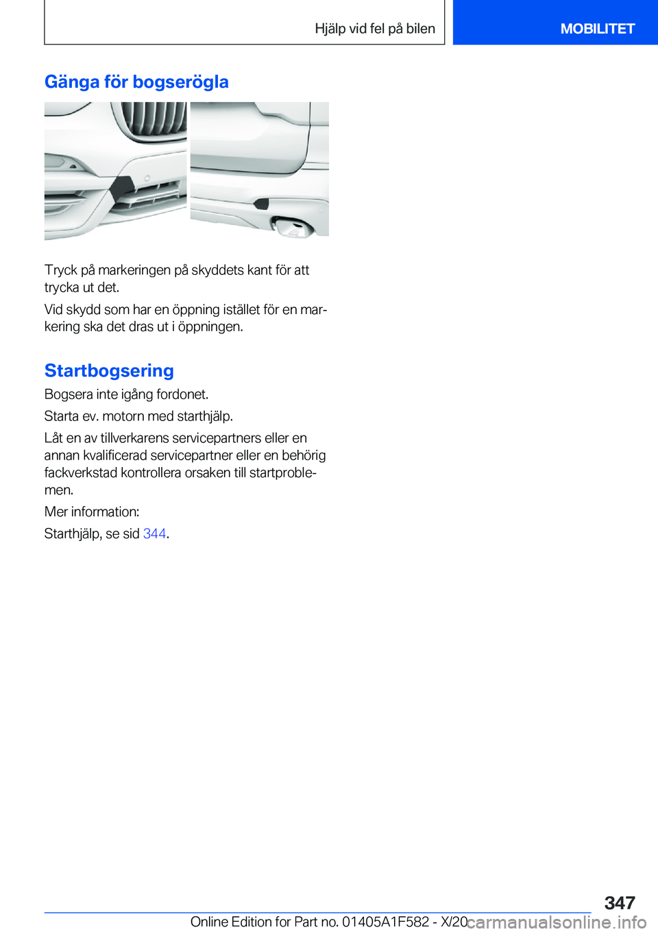 BMW X3 M 2021  InstruktionsbÖcker (in Swedish) �G�ä�n�g�a��f�