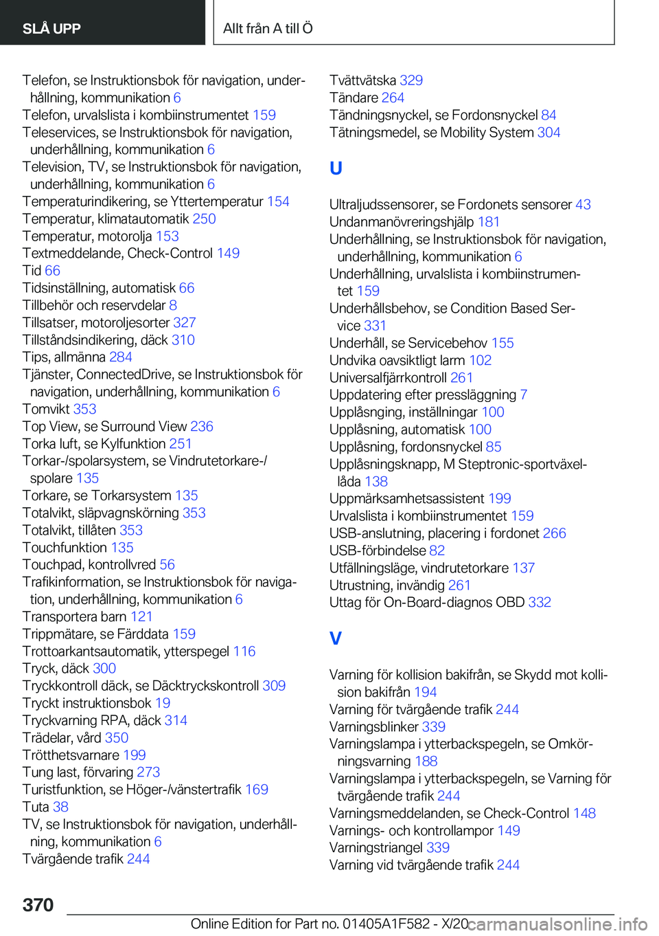 BMW X3 M 2021  InstruktionsbÖcker (in Swedish) �T�e�l�e�f�o�n�,��s�e��I�n�s�t�r�u�k�t�i�o�n�s�b�o�k��f�