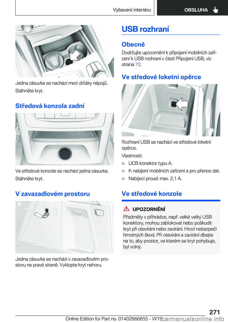 BMW X3 M 2020  Návod na použití (in Czech) �J�e�d�n�a��z�