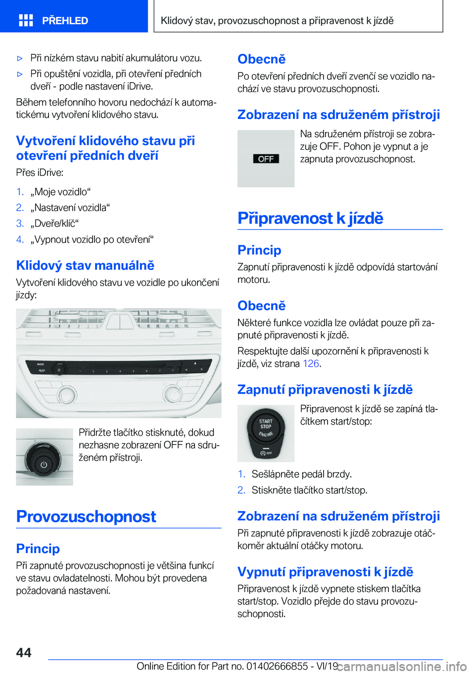 BMW X3 M 2020  Návod na použití (in Czech) 'x�P�i��n�