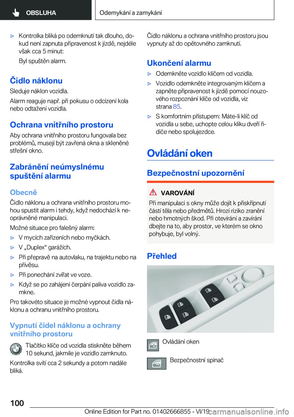 BMW X3 M 2020  Návod na použití (in Czech) 'x�K�o�n�t�r�o�l�k�a��b�l�i�k�