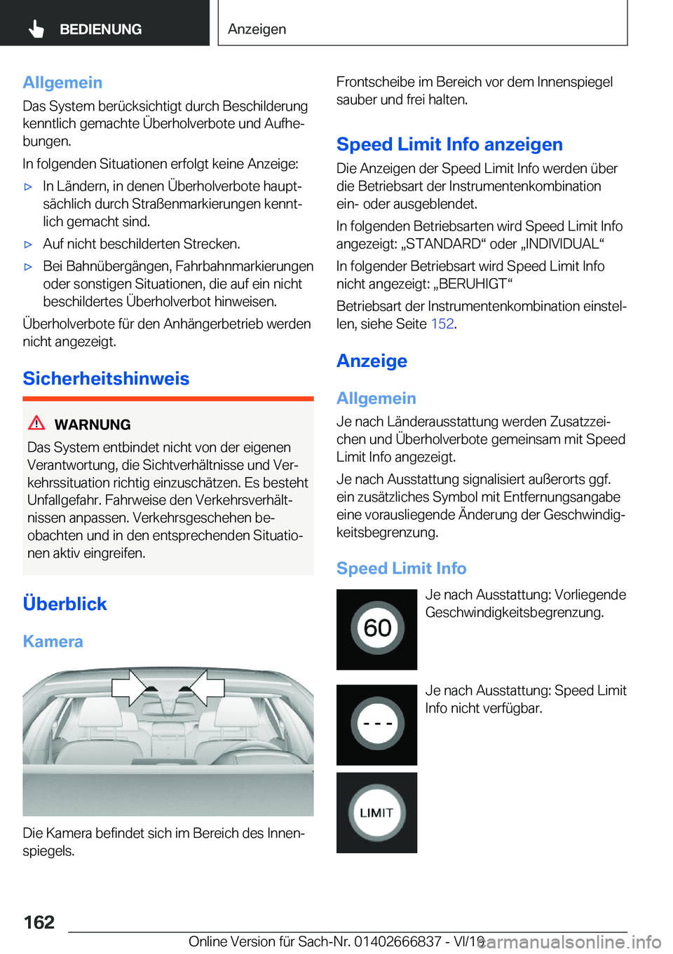 BMW X3 M 2020  Betriebsanleitungen (in German) �A�l�l�g�e�m�e�i�n�D�a�s��S�y�s�t�e�m��b�e�r�