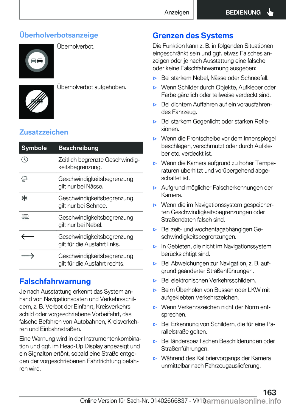 BMW X3 M 2020  Betriebsanleitungen (in German) �
