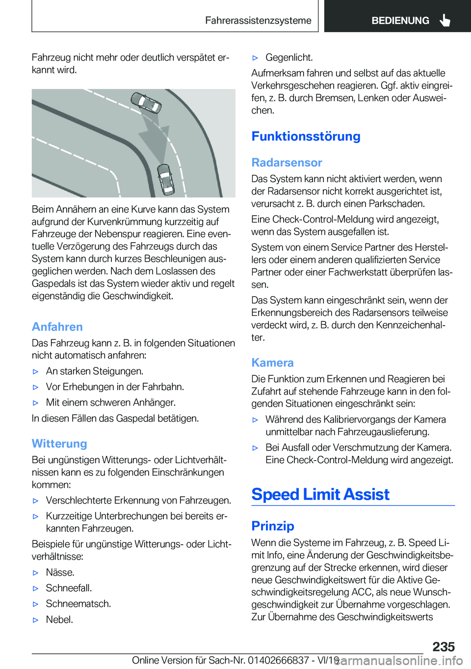 BMW X3 M 2020  Betriebsanleitungen (in German) �F�a�h�r�z�e�u�g��n�i�c�h�t��m�e�h�r��o�d�e�r��d�e�u�t�l�i�c�h��v�e�r�s�p�