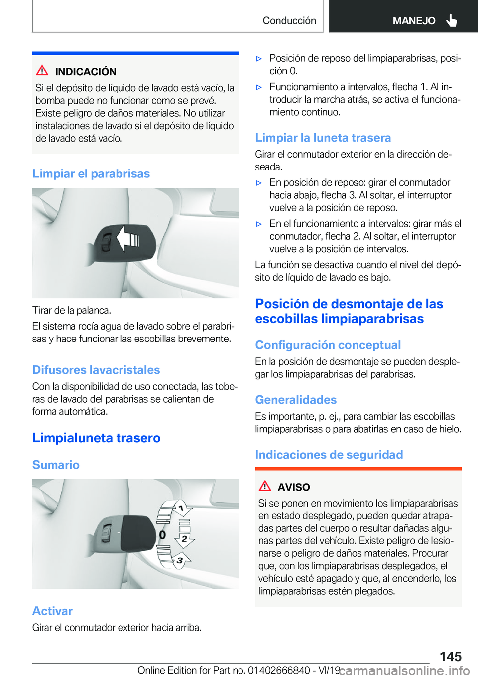 BMW X3 M 2020  Manuales de Empleo (in Spanish) �I�N�D�I�C�A�C�I�