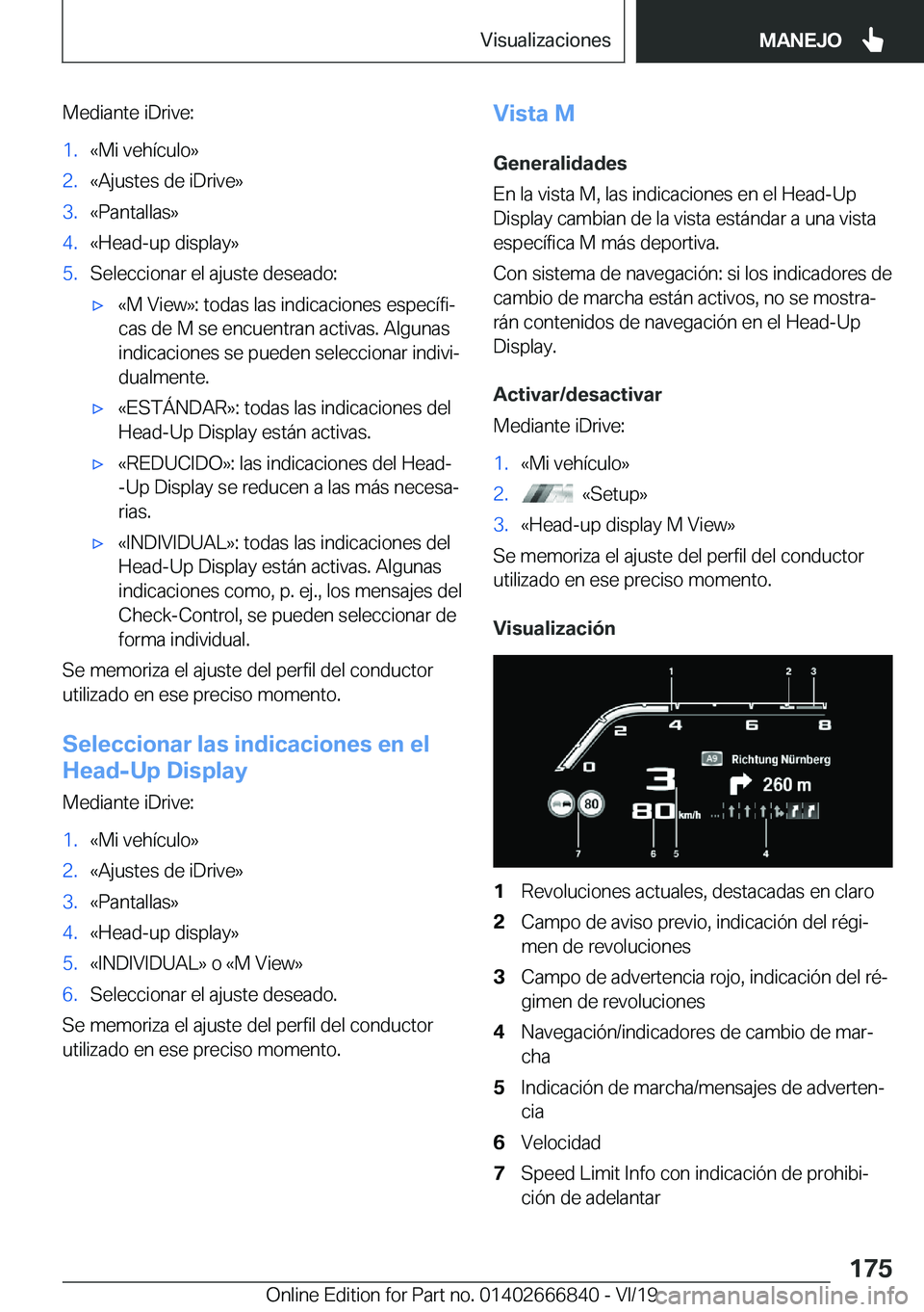 BMW X3 M 2020  Manuales de Empleo (in Spanish) �M�e�d�i�a�n�t�e��i�D�r�i�v�e�:�1�.�«�M�i��v�e�h�