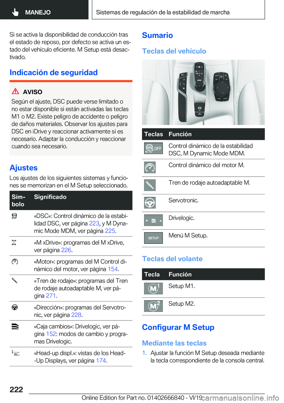 BMW X3 M 2020  Manuales de Empleo (in Spanish) �S�i��s�e��a�c�t�i�v�a��l�a��d�i�s�p�o�n�i�b�i�l�i�d�a�d��d�e��c�o�n�d�u�c�c�i�