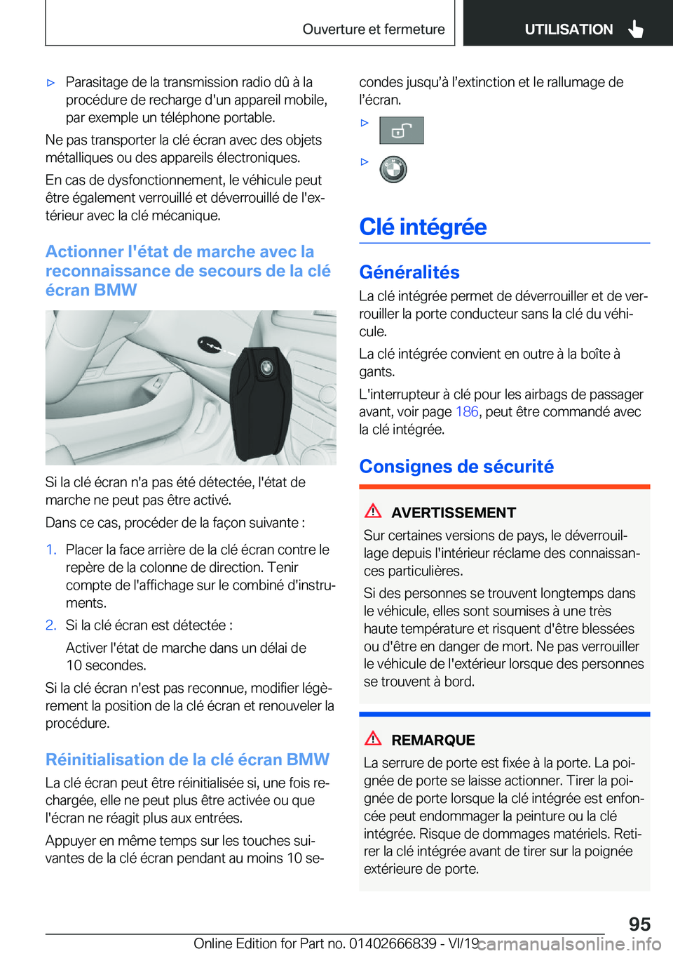 BMW X3 M 2020  Notices Demploi (in French) 'x�P�a�r�a�s�i�t�a�g�e��d�e��l�a��t�r�a�n�s�m�i�s�s�i�o�n��r�a�d�i�o��d�