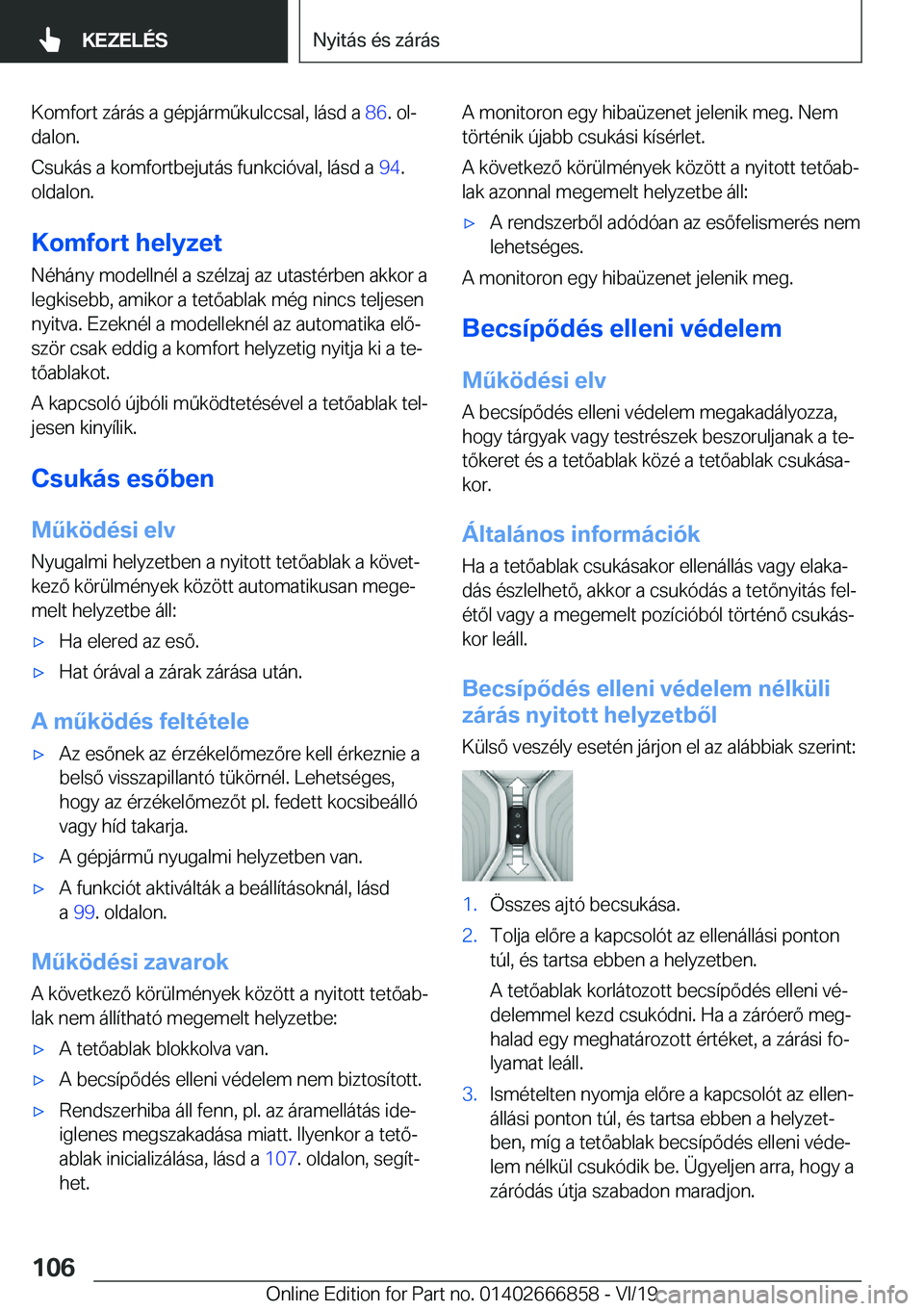 BMW X3 M 2020  Kezelési útmutató (in Hungarian) �K�o�m�f�o�r�t��z�