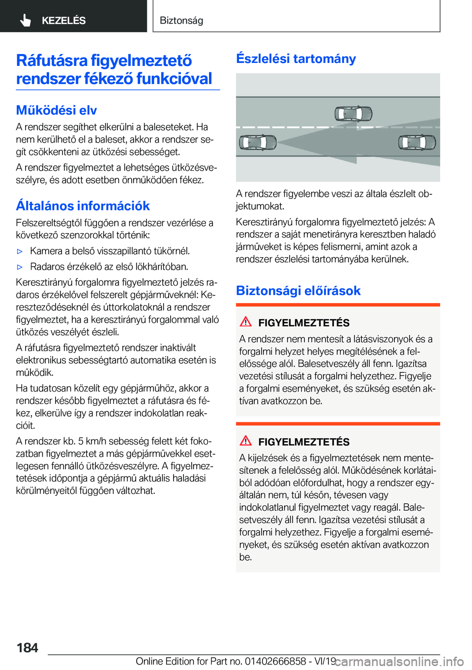 BMW X3 M 2020  Kezelési útmutató (in Hungarian) �R�